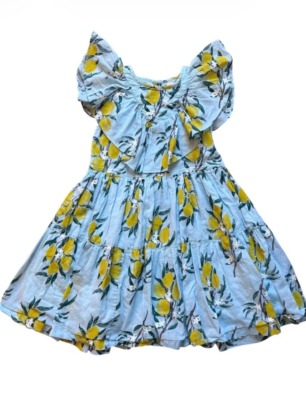 Pink Chicken | Lemon Branch Raphaela Dress | Ruffle | Tiered | Cotton
